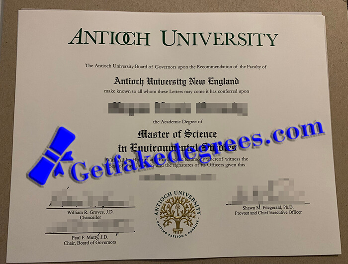 make Antioch University diploma