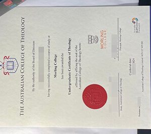 fake Australian College of Theology diploma