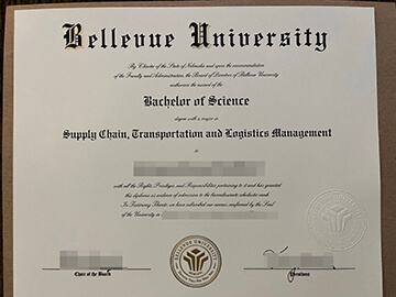 buy fake Bellevue University diploma