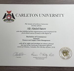 buy Carleton University diploma