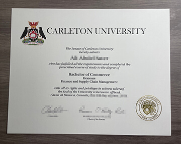 buy Carleton University diploma