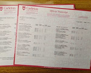 make Carleton University transcript