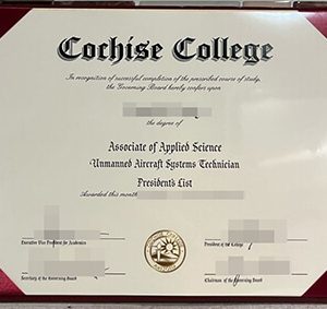 make Cochise College diploma