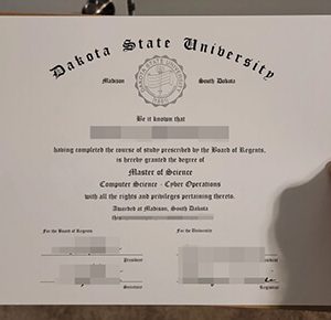 make Dakota State University diploma