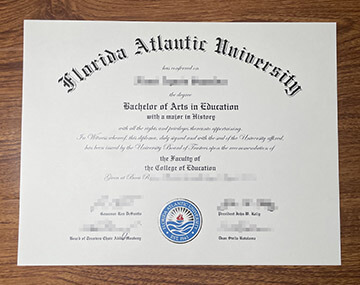 fake Florida Atlantic University degree