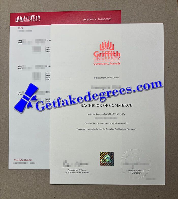 make Griffith University diploma