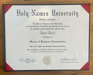 Get a Holy Names University certificate