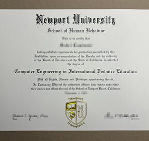 buy Newport University diploma