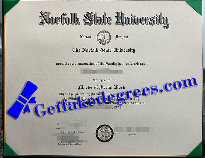 get a Norfolk State University diploma