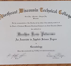 Northeast Wisconsin Technical College diploma