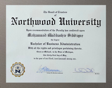 make Northwood University diploma