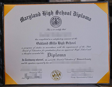 Get a Oakland Mills high School degree