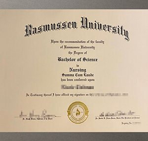 Get a Rasmussen University diploma