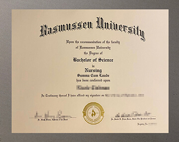 Get a Rasmussen University diploma