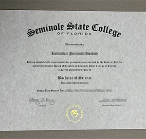 Order a Seminole State College of Florida diploma, buy fake degree.