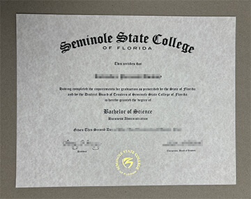 Order a Seminole State College of Florida diploma, buy fake degree.