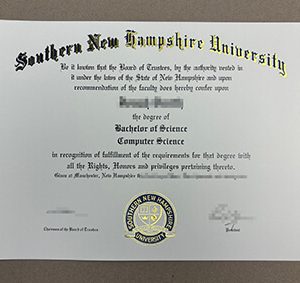 order a Southern New Hampshire University diploma