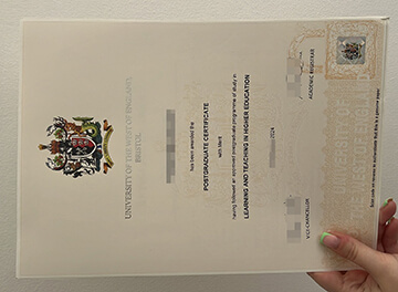 make University of the West of England diploma