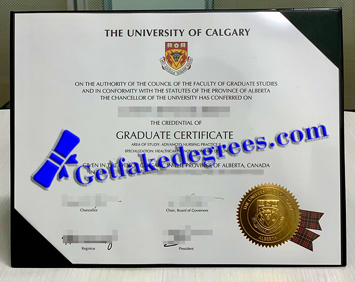 buy fake University of Calgary diploma