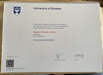 buy fake University of Dundee diploma