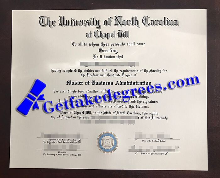 buy University of North Carolina at Chapel Hill degree