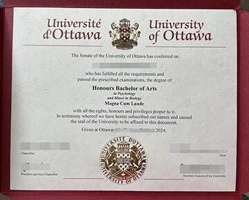 obtain University of Ottawa diploma