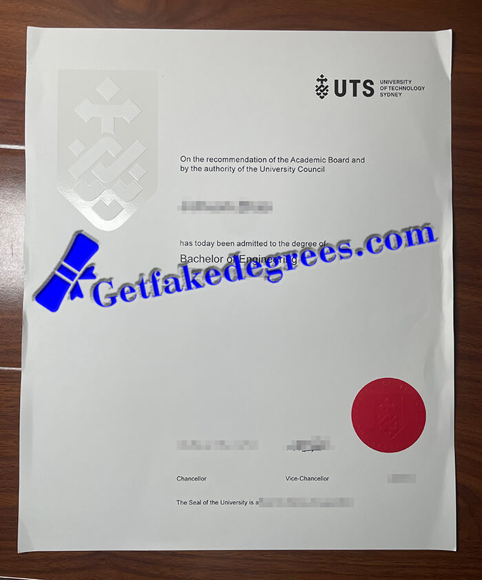 University of Technology Sydney diploma