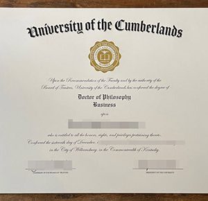 Get a University of the Cumberlands certificate