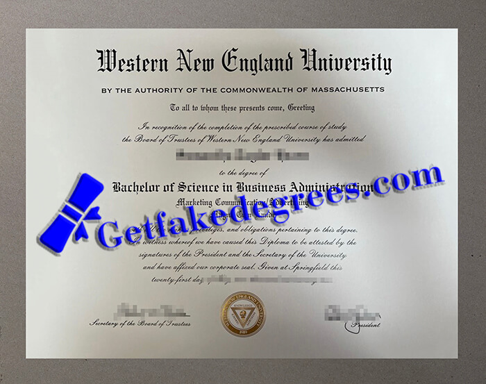 make Western New England University degree