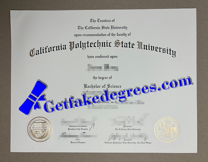 California Polytechnic State University degree