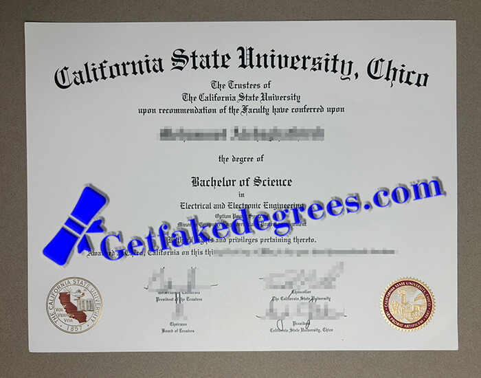 California State University Chico degree