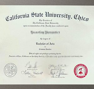 California State University Chico diploma