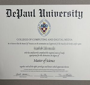 Depaul University diploma