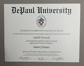 Depaul University diploma