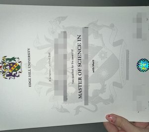 Edge Hill University certificate