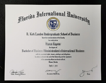 Florida International University degree