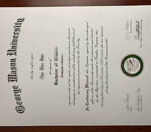 George Mason University diploma