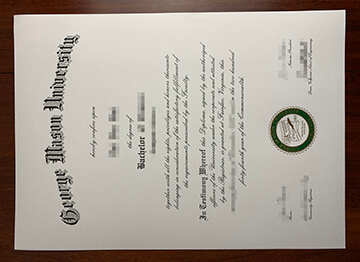 George Mason University diploma