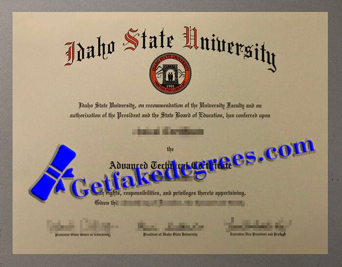 Idaho State University degree