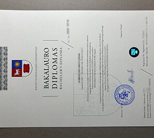 Kauno Technologijos Universitetas diploma