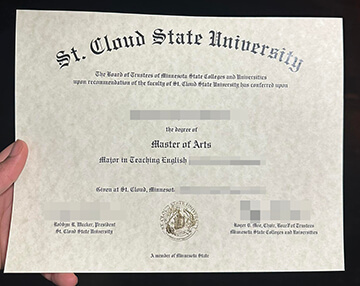 St. Cloud State University certificate