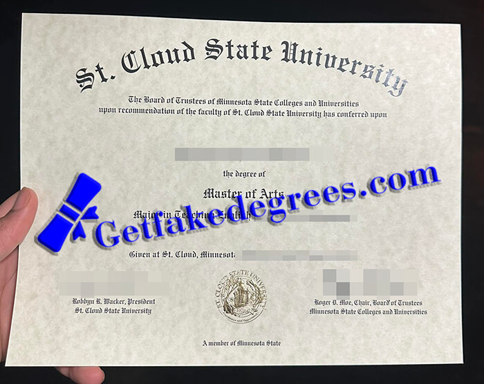 St. Cloud State University degree