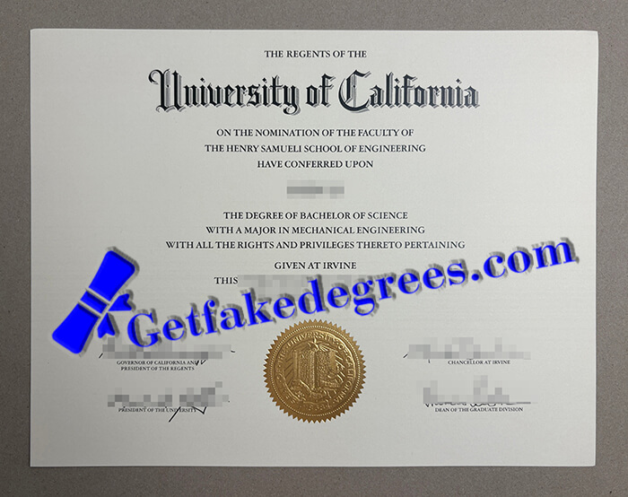 University of California Irvine degree