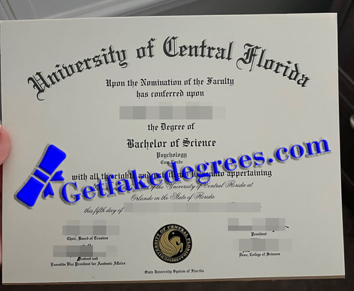 University of Central Florida degree