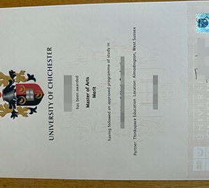 University of Chichester diploma