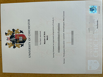 University of Chichester diploma