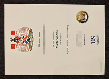 University of Sussex diploma