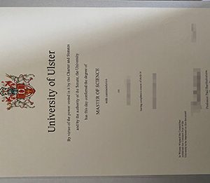 University of Ulster certificate