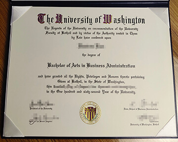 University of Washington diploma