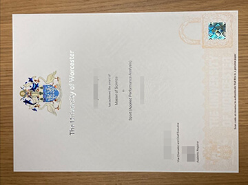 University of Worcester diploma